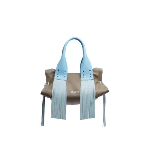 Macro Pucker - Sand & Baby Blue