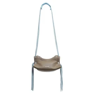 Micro Pucker - Sand & Baby Blue